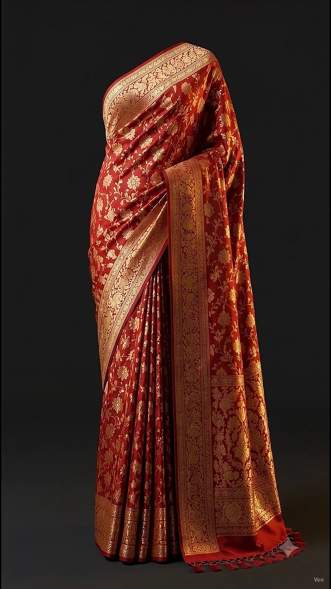 Imperial Royal Silk Saree Drape